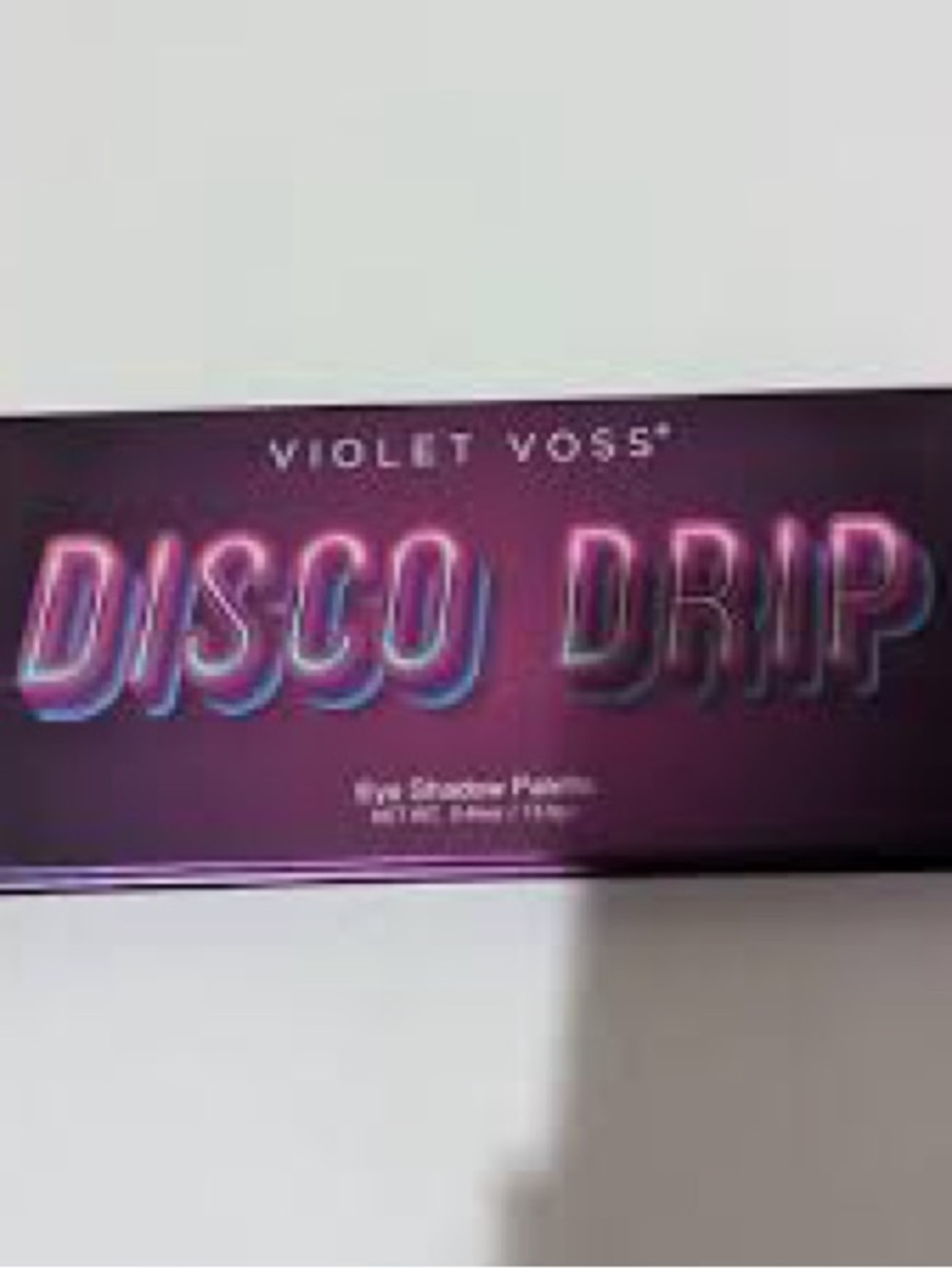 Violet Voss Disco Drip Eyeshadow Palette - Purple & Pink Holographic